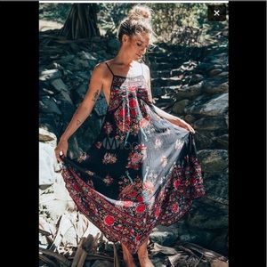 Spell Inspired Floral Boho free fit sundress